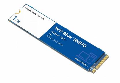 Dysk SSD WD Blue SN570 WDS100T3B0C (1 TB  M.2 PCIe NVMe 3.0 x4)