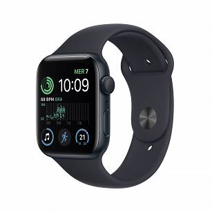 Apple Watch SE2 GPS 44mm Midnight Aluminium Case with Midnight Sport Band