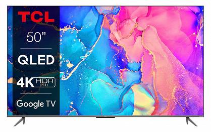 Telewizor 55'' TCL 55C635 QLED (4K UHD HDR DVB-T2/HEVC Android)