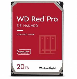 Dysk HDD WD Red Pro WD201KFGX (20 TB  3.5" 512 MB 7200 obr/min)