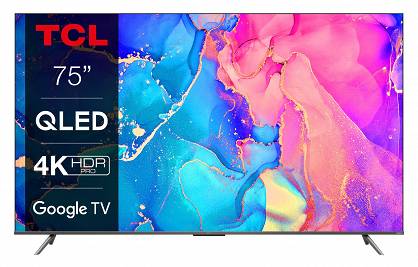 Telewizor 75" TCL 75C635 (4K UHD HDR DVB-T2/HEVC Android)