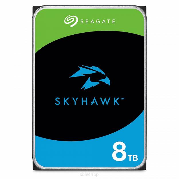 Dysk HDD Seagate Skyhawk ST8000VX004 (8 TB  3.5