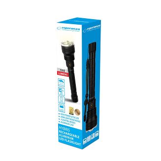 ESPERANZA AKUMULATOROWA LATARKA ALUMINIOWA LED HYBRIS EOT068 - 10