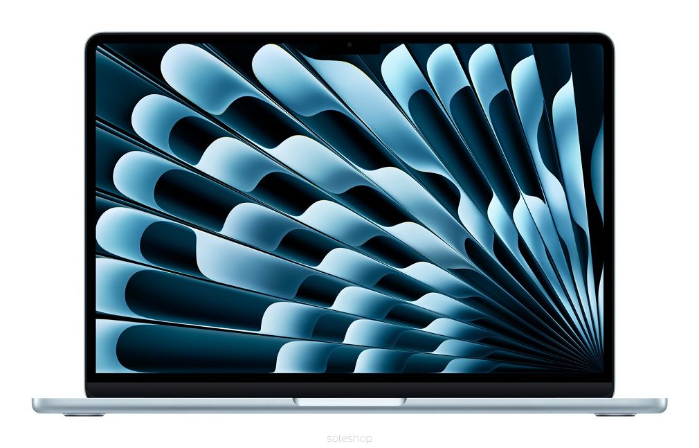 Apple 13-inch MacBook Air: Apple M4 chip with 10-core CPU and 10-core GPU, 16GB, 512GB SSD - Sky Blue