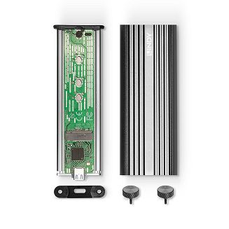 Lindy Gehäuse für M.2 - M.2 NVMe Card USB 3.2 - 6