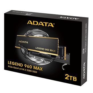Dysk SSD ADATA Legend 960 MAX 2TB M.2 2280 PCI-E x4 Gen4 NVMe - 8