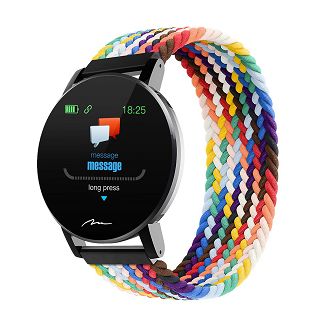 MEDIA-TECH SMARTBAND THAITI, MONITORING CIŚNIENIA KRWI, PULSU ORAZ INNYCH PARAMETRÓW, DWA PASKI NYLONOWE W ZESTAWIE MT871 - 19