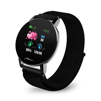 MEDIA-TECH SMARTBAND THAITI, MONITORING CIŚNIENIA KRWI, PULSU ORAZ INNYCH PARAMETRÓW, DWA PASKI NYLONOWE W ZESTAWIE MT871 - 14