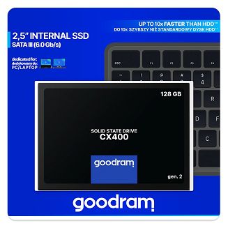 SSD GOODRAM CX400 128GB gen. 2 - 4