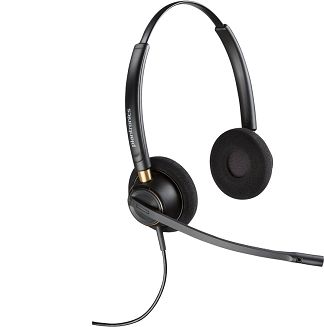 Słuchawki Poly EncorePro HW520 Binaural Wired Headset, USB-A, Black - 3