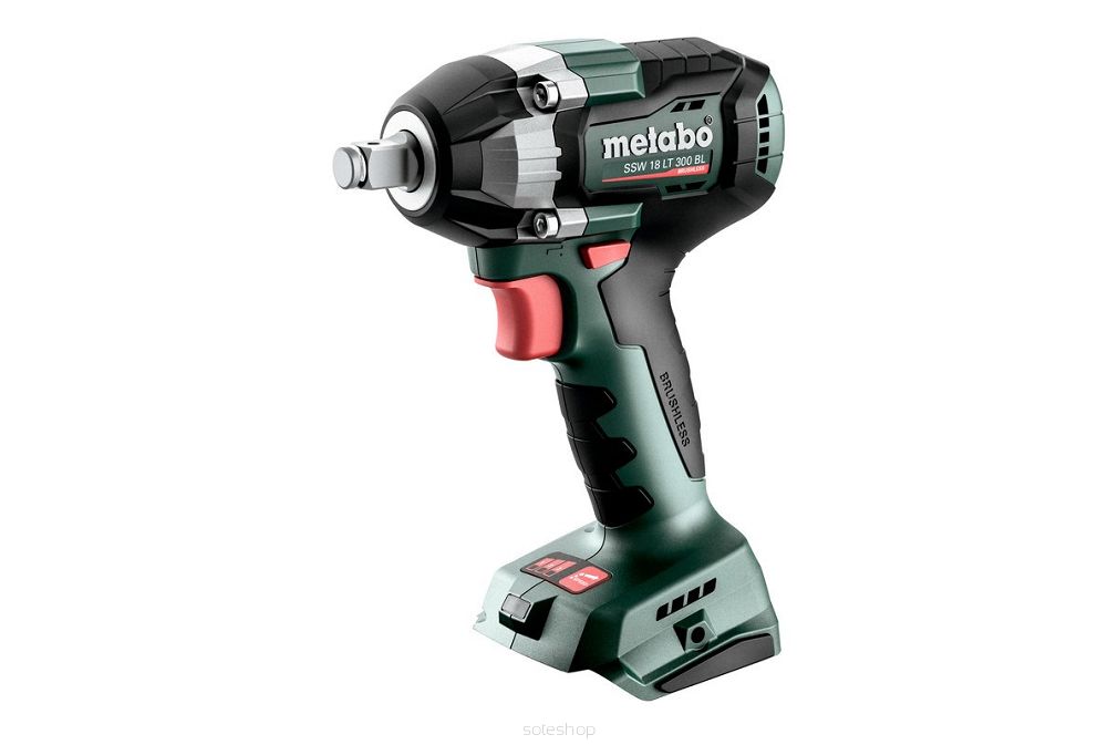 Metabo SSW 18 LT 300 BL 3050 RPM Czarny, Zielony, Szary, Czerwony