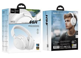 Słuchawki bezprzewodowe Hoco W53 Tone (biały) - 4