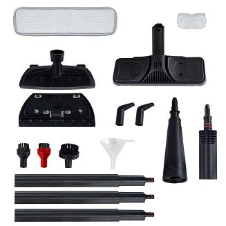 Polti Vaporetto Smart 30_R Cylindryczna myjka parowa 1,6 l 1800 W Czerwony, Biały - 2