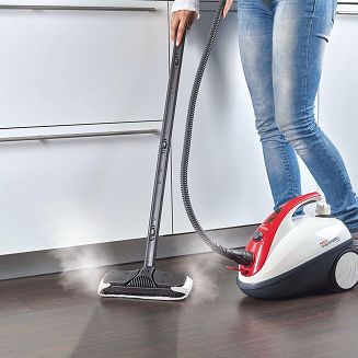 Polti Vaporetto Smart 30_R Cylindryczna myjka parowa 1,6 l 1800 W Czerwony, Biały - 4