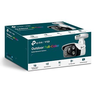 Kamera TP-LINK VIGI C330(2.8mm) Zewnętrzna, w pełni kolorowa kamera sieciowa VIGI typu Bullet, 3MP Wodoodporność IP67: Niezawodny stopień ochrony IP67 zapewnia stabilną pracę na zewnątrz. - 3