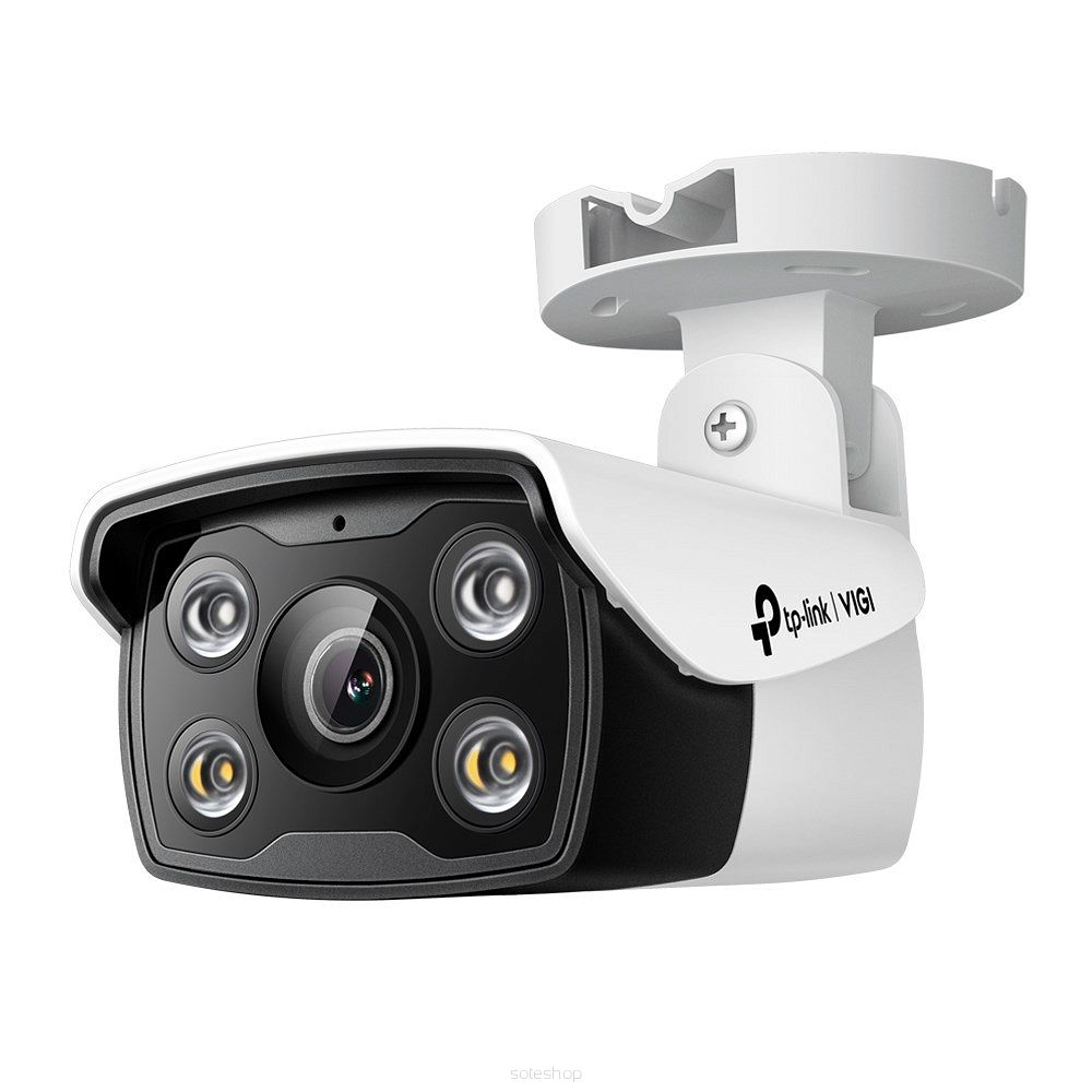 Kamera TP-LINK VIGI C330(2.8mm) Zewnętrzna, w pełni kolorowa kamera sieciowa VIGI typu Bullet, 3MP Wodoodporność IP67: Niezawodny stopień ochrony IP67 zapewnia stabilną pracę na zewnątrz.