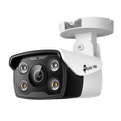 Kamera TP-LINK VIGI C330(2.8mm) Zewnętrzna, w pełni kolorowa kamera sieciowa VIGI typu Bullet, 3MP Wodoodporność IP67: Niezawodny stopień ochrony IP67 zapewnia stabilną pracę na zewnątrz.