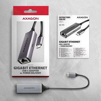 Axagon ADE-TXPD stacja dokująca Przewodowa USB 3.2 Gen 1 (3.1 Gen 1) Type-C Szary - 5