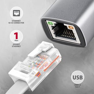Axagon ADE-TXPD stacja dokująca Przewodowa USB 3.2 Gen 1 (3.1 Gen 1) Type-C Szary - 8