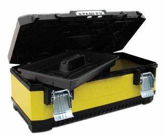 Stanley 1-95-612 pudełko na narzędzia Przybornik Metal, Plastik Czarny, Żółty - 4