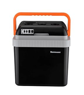 Lodówka turystyczna Ravanson CS-24S Super (440mm x 401mm x 296mm; 24l, szary) - 2