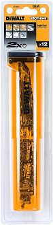 Zestaw 12szt brzeszczotów do piły bagnetowej DEWALT - 3