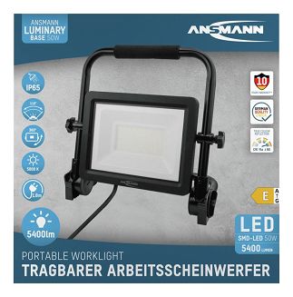 Lampa przemysłowa Ansmann FL50W-AC Industrial light EEC E (A - G) 50 W 5400 lm Daylight white 1600-0627 - 10