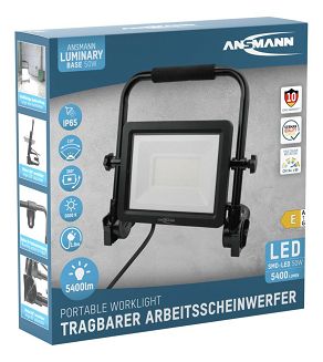 Lampa przemysłowa Ansmann FL50W-AC Industrial light EEC E (A - G) 50 W 5400 lm Daylight white 1600-0627 - 9