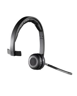Logitech H820e Zestaw słuchawkowy Bezprzewodowy Opaska na głowę Biuro/centrum telefoniczne Podstawka do ładowania Czarny - 3