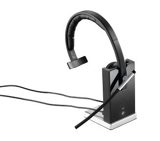 Logitech H820e Zestaw słuchawkowy Bezprzewodowy Opaska na głowę Biuro/centrum telefoniczne Podstawka do ładowania Czarny - 7