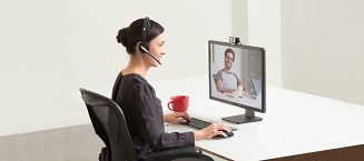 Logitech H820e Zestaw słuchawkowy Bezprzewodowy Opaska na głowę Biuro/centrum telefoniczne Podstawka do ładowania Czarny - 9