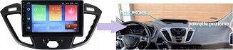 RADIO NAWIGACJA GPS FORD TRANSIT 2012-2018 ANDROID - 3