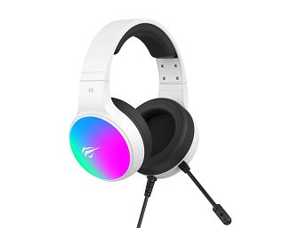 Słuchawki gamingowe Havit H2043U (czarno-biały) - 3