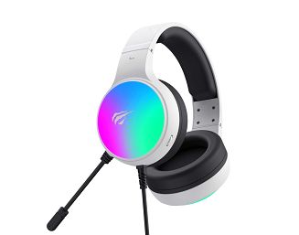 Słuchawki gamingowe Havit H2043U (czarno-biały) - 6