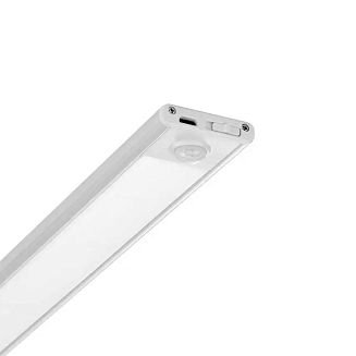 Oprawa podszafkowa V-TAC 2,5W LED Srebrna Czujnik Ruchu Ładowanie USB 60cm VT-8143 4000K 260lm - 3