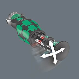 Wera 05004280001 klucz zapadkowy 13 szt. Czarny, Zielony - 7