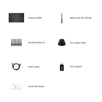 Tablet graficzny Huion H580X - 12