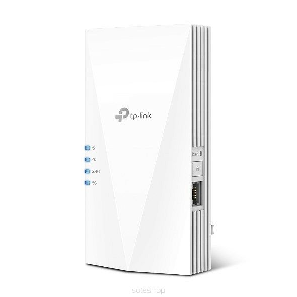TP-Link RE700X siatkowy system wi-fi Dual-band (2.4 GHz/5 GHz) Wi-Fi 6 (802.11ax) Biały 1 Wewnętrzne