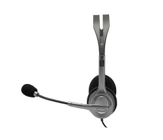 Słuchawki Logitech H110 981-000271 (kolor szary) - 3