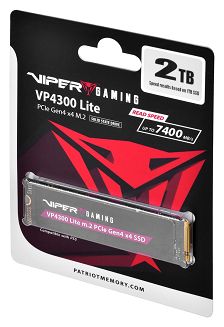 Patriot Viper VP4300L M.2 PCI-Ex4 NVMe 2TB 7.2 / 6. - 3
