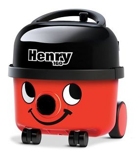Odkurzacz workowy do zanieczyszczeń suchych Numatic HVR160 Henry 902398 620W czerwony - 2