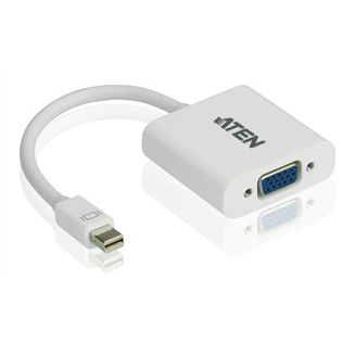 ATEN VC920-AT adapter kablowy Mini DisplayPort VGA (D-Sub) Biały - 5