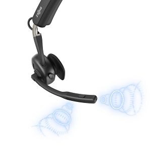 Słuchawki bezprzewodowe kostne Shokz OpenMeet mic-ANC USB-C czarne - 7