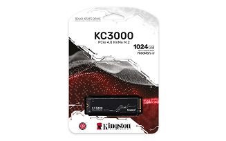 Dysk SSD Kingston KC3000 (1TB; M.2 2280; PCIe 4.0 x4 NVMe; SKC3000S/1024G) - 3