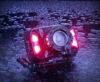 Latarka czołowa Libox LB0106 (450 m; Biały zimny) - 9