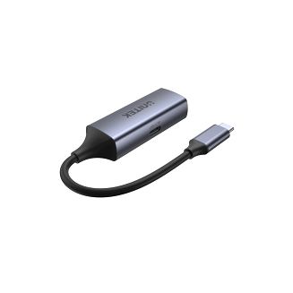 UNITEK ADAPTER USB-C - RJ45 M/F, 1GBPS, PD 100W - 4