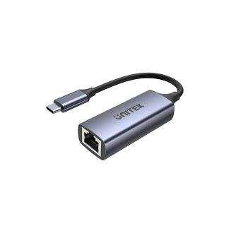UNITEK ADAPTER USB-C - RJ45 M/F, 1GBPS, PD 100W - 3