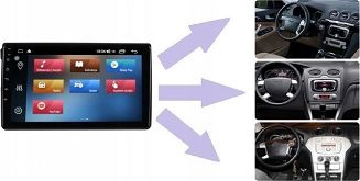 RADIO NAWIGACJA GPS FORD GALAXY 2006-2015 ANDROID - 4