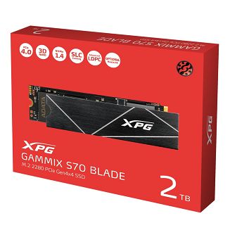 Dysk SSD ADATA XPG GAMMIX S70 BLADE 2TB M.2 2280 PCIe Gen3x4 - 7