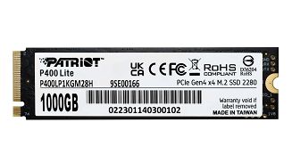 SSD Patriot Viper P400 Lite M.2 PCI-Ex4 NVMe 1000GB - 9
